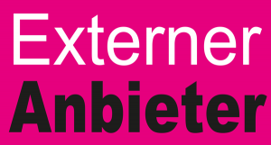 Logo zur Kennzeichnung externer Anbieter