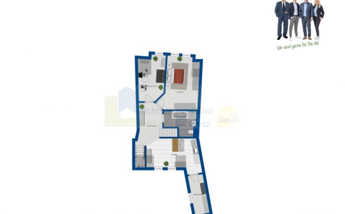 Grundriss Dachgeschoss - WHG II