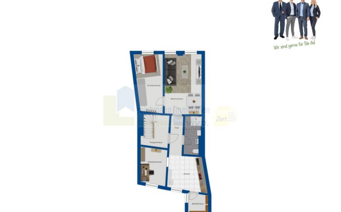 Grundriss Obergeschoss