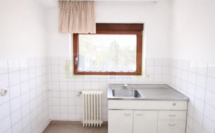 Einliegerwohnung - Küche mit Ausblick