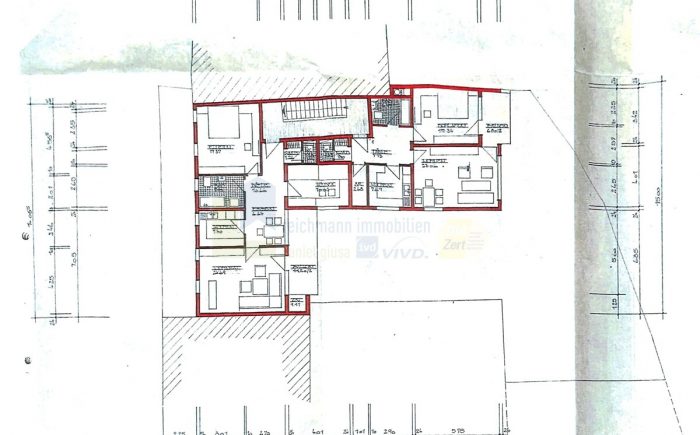 Grundriss 1. u. 2. OG