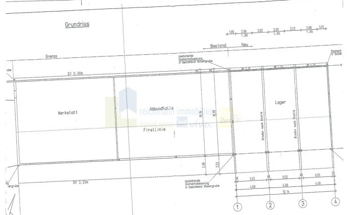 Grundriss Werksatt_Halle