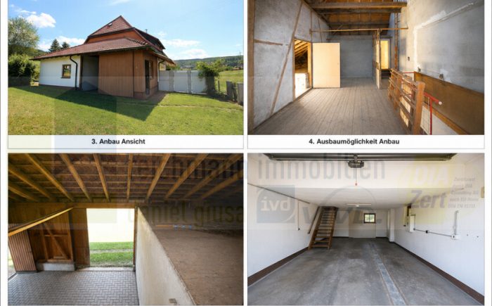 Garagen, Geräte, Anbau, Ausbaumöglichkeiten